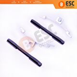 VW Jetta Golf GT Passat Beetle İçin 2 Set Sunroof Klipsi 4B0877165