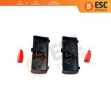 BMW X5 E53 E39 İçin Klima Kontrol Sıcaklık Arttırma Düğme Kapağı Seti 6972163
