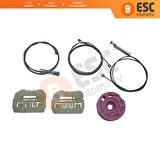 Hyundai i30 MK1 2007-2011 İçin Sol Ön Cam Kaldırma Mekanizması Takımı
