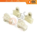 Pontiac İçin 4 Adet Ön Sol Cam Mekanizması ve Taşıyıcı Klipsleri