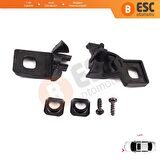 VW Polo MK3 MK4 6N 9N 1994-2008 6Q0998225 İçin Sol Ön Far Ayak Tamir Seti 