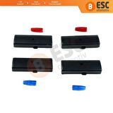 BMW X5 E53 E39 İçin Klima Kontrol Isı Sıcaklık Arttırma Azaltma Düğme Kapak Seti 6972163