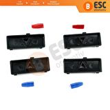 BMW X5 E53 E39 İçin Klima Kontrol Isı Sıcaklık Arttırma Azaltma Düğme Kapak Seti 6972163