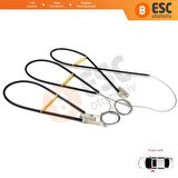 Audi A1 3 Kapılı HB 10 On İçin Sol Ön Cam Mekanizma Tamir Takımı