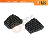 Opel Corsa A 1982-1993 İçin 2 Adet Debriyaj Fren Pedal Lastiği
