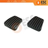 Opel Corsa A 1982-1993 İçin 2 Adet Debriyaj Fren Pedal Lastiği