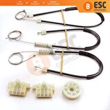 Renault Laguna MK3 2007 15 İçin Sağ Ön Cam Mekanizma Tamir Takımı