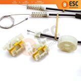 Renault Laguna MK3 2007 15 İçin Sağ Ön Cam Mekanizma Tamir Takımı