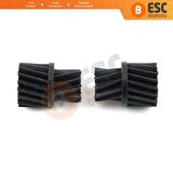 Mercedes W203 W211 CLK W209 A209 2 adet Kapı Kilit Tamir Dişlisi