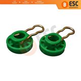 Saab Volvo için 2 Set Cam Kriko Mekanizma Tamir Kılavuzu 4493433