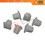 Renault İçin 10 Adet Arka Tampon Klipsi 7703074172
