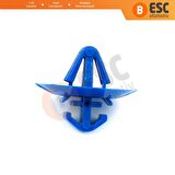 Opel Nissan Iveco Renault İçin 10 Adet Çevre Tespit Klips 4501568