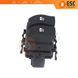 Renault Clio MK2 BB/CB 1998-2014 8200060045 İçin 10-Pin Sürücü Kapı Ana Cam Açma Düğmesi 