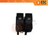 Renault Megane Scenic Laguna MK2 İçin İkili Sürücü Kapı Cam Düğmesi 8200315042