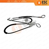 Mercedes SL 500 550 600 55 İçin Sol Cam Tamir Seti 1718201342