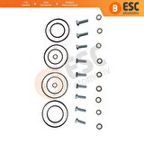 BMW E46 E36 Z3 E39 E60 E61 E38 E65 E66 X3 E83 X5 E53 Z4 E85 M52TU M54 M56 İçin Vanos Tamir Takımı