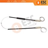 Toyota Carina 93 97 için Arka Sol Kapı Cam Tamir Seti 6983020260