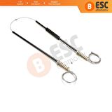 Toyota Carina 93 97 için Arka Sol Kapı Cam Tamir Seti 6983020260