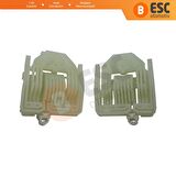 BMW E90 91 için Ön Sağ veya Sol Cam Tamir Klipsi 51337140587