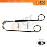 Volvo S40 V40 İçin Ön Sol Cam Kriko Seti 30623448