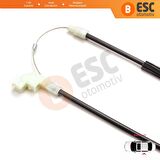 Volvo S40 V40 İçin Arka Sol Cam Kriko Seti 30623452