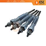 Mitsubishi Hyundai için 4 Adet Isıtma Bujisi 12 Volt MD050212, GV673