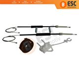 Fiat Doblo MK1 İçin Sol Ön Cam Kriko Seti 51830870