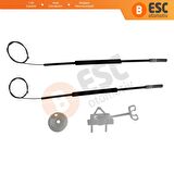 Fiat Linea İçin Arka Sol Cam Kriko Seti 51898679