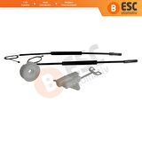 Fiat Linea İçin Arka Sağ Cam Kriko Seti 51898678