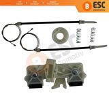 EWR5330 Ford Fiesta 2008-2012 Makyajsız Için Ön Sol Cam Kriko Seti 8a61a045h17af