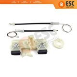 Ford Fiesta 2008-2012 Makyajsız Için Ön Sağ Cam Kriko Seti 8a61a045h16af
