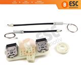 Ford Fiesta 2008-2012 Makyajsız Için Ön Sağ Cam Kriko Seti 8a61a045h16af
