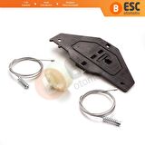 Peugeot Partner Mk2 Tepee Için Ön Sol Cam Kriko Seti 9221er