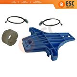 VW Jetta MK6 A6 5C6 için Arka Sol Cam Kriko Tamir Seti 5C6839461, 1K983975