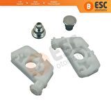 BMW E46 4/5 Kapı için Ön Cam Kriko Köşe Klipsi 51337020659 51337020660