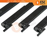 ESR575 1 BMW 5 F10 F11 İçin 4 Adet Tavan Oluk Çıta Port Kapağı 135*13 mm 51137274739