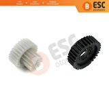 EGE547+EGE555 Porsche Cayenne VW Touareg İçin Arka Cam Güneşlik Perde Motor Dişli Set 958536317013W4