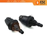 ESP1058 Fiat Doblo 119 263 2000-2021 için Arka Cam Su Fıskiye Memesi 46818055