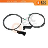 ESR612 Mercedes C Class W202 için Sunroof Tamir Halat Tel Takımı 2027800189