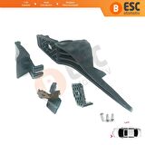 Ford Fiesta B299 B409 B479 2013-2019 D2BZ13008L İçin Sol Ön Far Ayak Tamir Seti 