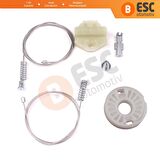 Opel Vectra B 1995-2002 için Arka Kapı Cam Kriko Tamir Seti 140255 90520229