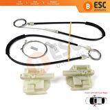 BMW X6 E71 2008-2014 İçin Ön Kapı Cam Kriko Tamir Seti 7267663 7267664