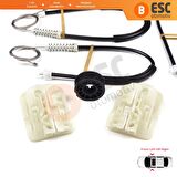 EWR5453 Seat Toledo MK4 Skoda Rapid 2013-2019 için Ön Cam Kriko Tamir Seti 5JA837461 62