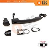 Renault Fluence Megane 3 Clio 4 Scenic 3 Captur 1 için Sensörlü Dış Kapı Açma Kolu Astarlı 806706656