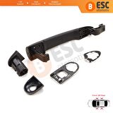 Renault Fluence Megane 3 Clio 4 Scenic 3 Captur 1 için Sensörlü Dış Kapı Açma Kolu Astarlı 806706656