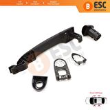 Renault Fluence Megane 3 Clio 4 Scenic 3 Captur 1 için Sensörlü Dış Kapı Açma Kolu Astarlı 806706656