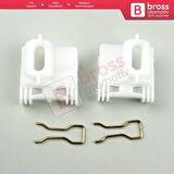 Cherokee Jeep Liberty İçin Arka Sol Sağ Kapı Cam Kriko Klipsleri