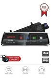 Lenovo V7/PLUS Siyah 1080P Araç içi 9.6inç Dokunmatik Dikiz Gece Görüşü Ön ve Arka Araç Kamerası