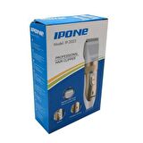 Ipone IP 2023 Döner Başlıklı Kablosuz Kuru Sakal Kesme Makinesi 
