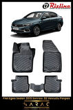 Rizline Fiat Egea Sedan 2023 Model 3D Havuzlu Paspas